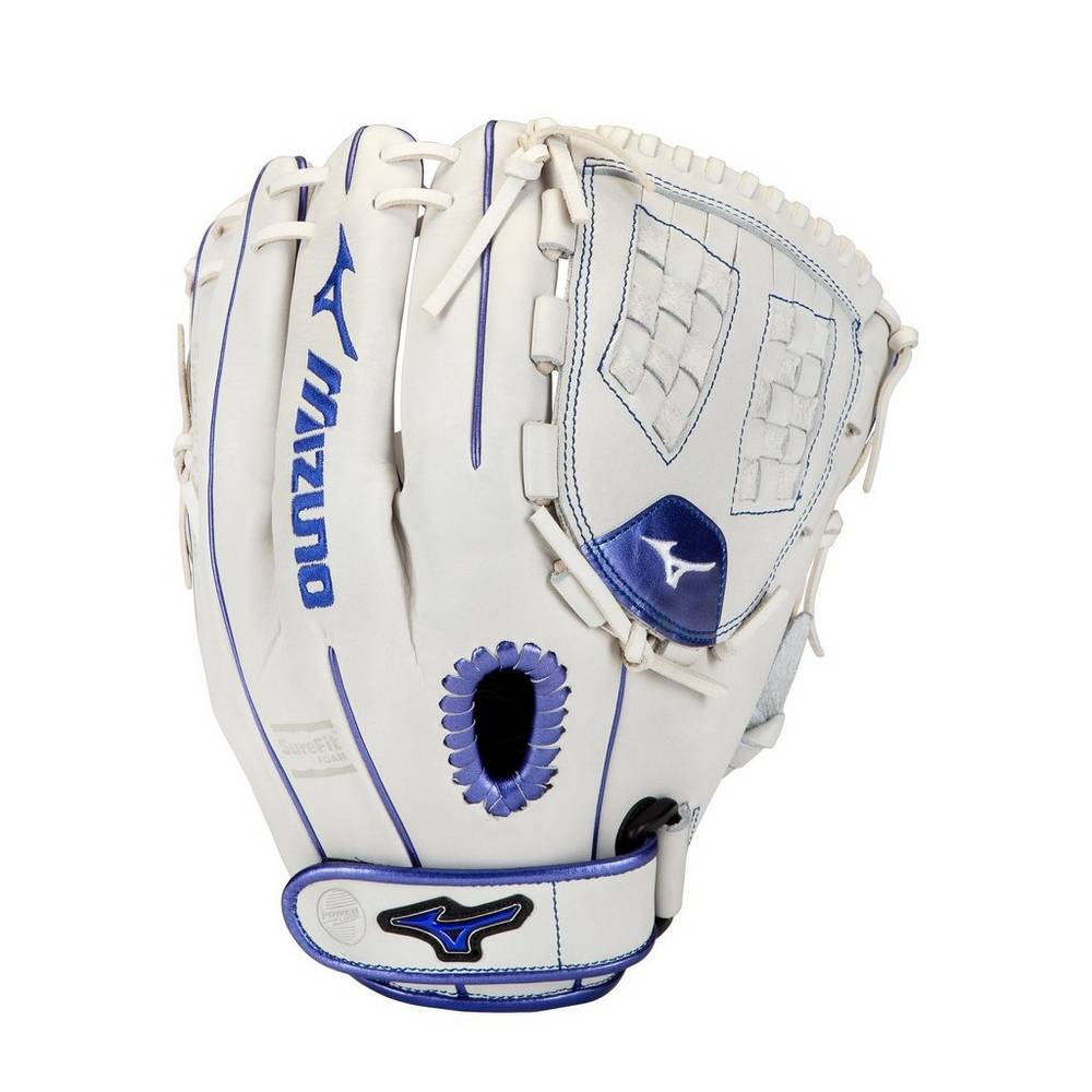 Guanti Mizuno Softball MVP Prime SE Fastpitch 12" Donna - Bianche/Blu Reale - 45268-AKDY